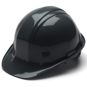 Pyramex HP14141 SL Series Cap Style Hard Hat - 4-Point Ratchet Suspension - Hi-Viz