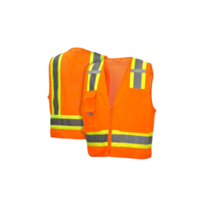 Safety Vest, Hi-Vis, Orange