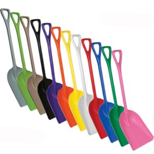 Vikan 6982 One-Piece Shovel 13.7”, Various Colors
