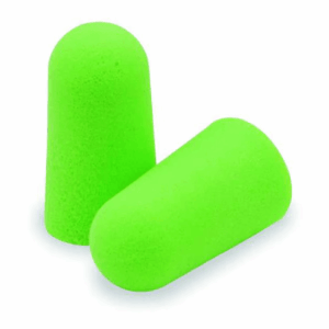Pura-Fit Disposable Uncorded Ear Plugs, Bullet Shape, NRR 33 dB, M, Yellow, 200 Pairs