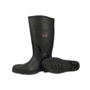Men's Pilot G2 Tall Rubber Boots, Plain Toe, Black